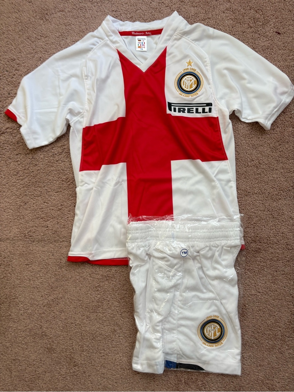 Milan kids Soccer Jersey and Shorts
